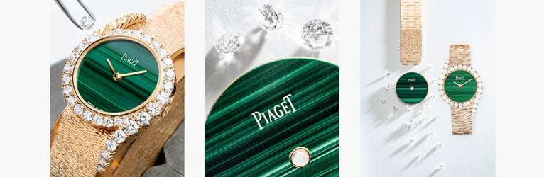 LIMELIGHT GALA系列玫瑰金和钻石腕表工艺