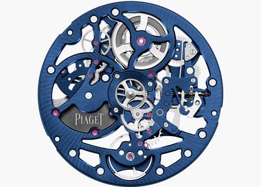 Piaget伯爵镂空腕表机芯