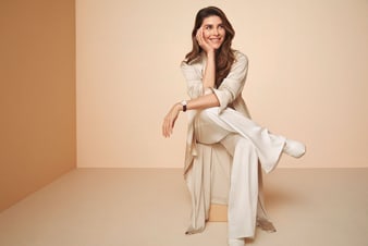 Shiva Safai佩戴Limelight Gala系列玫瑰金钻石腕表