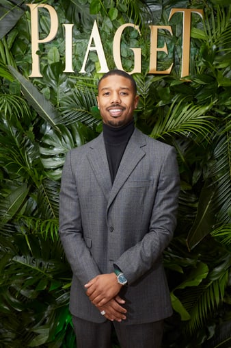 迈克尔·B·乔丹(Michael B. Jordan)佩戴Piaget伯爵Polo高级腕表