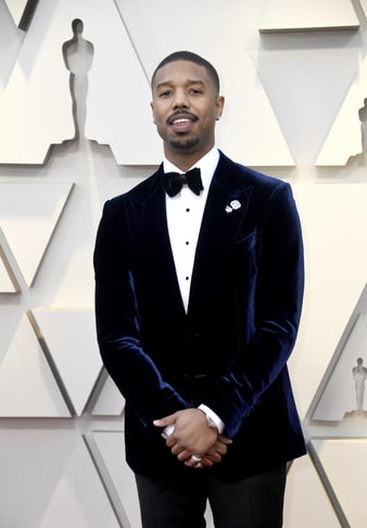 迈克尔·B·乔丹(Michael B. Jordan)佩戴PIAGET伯爵陀飞轮腕表出席盛会