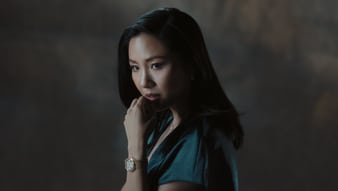 吴怡敏佩戴Limelight Gala系列玫瑰金钻石腕表