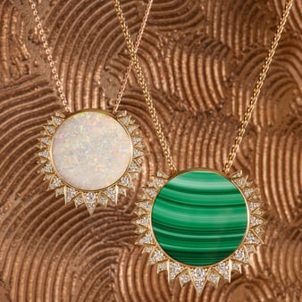 PIAGET SUNLIGHT系列玫瑰金坠饰
