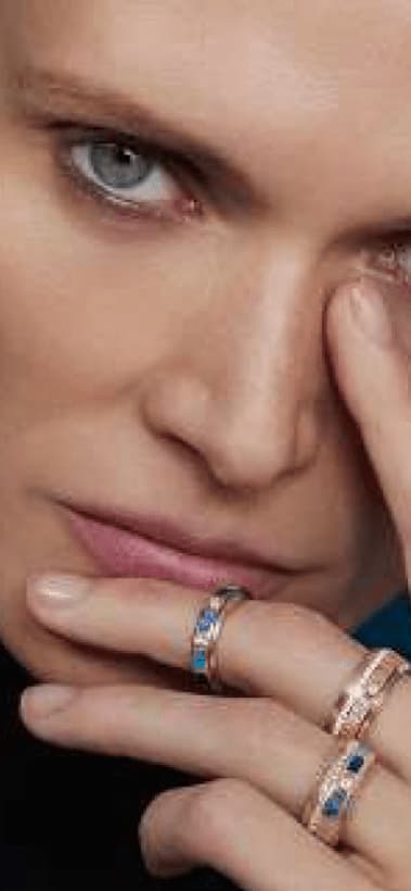 Possession时来运转Piaget伯爵珠宝系列，装饰宝石作品