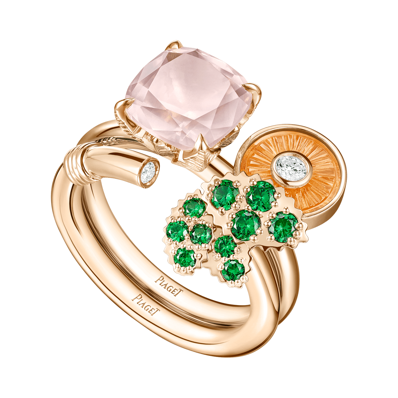 Piaget伯爵鸡尾酒戒指