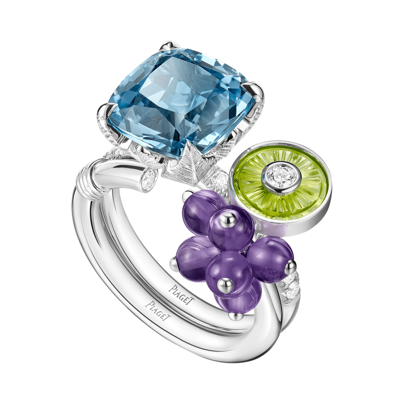 Piaget伯爵鸡尾酒戒指