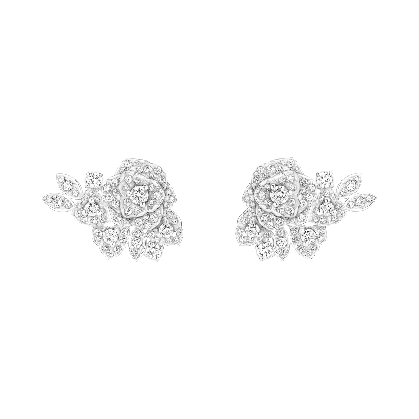 Piaget伯爵Rose系列耳饰