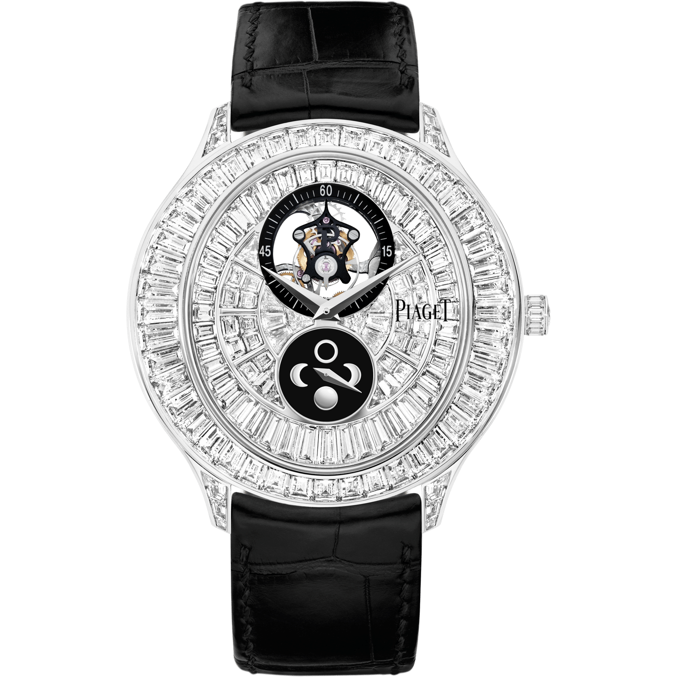 Piaget伯爵Gouverneur陀飛輪高級珠寶腕表