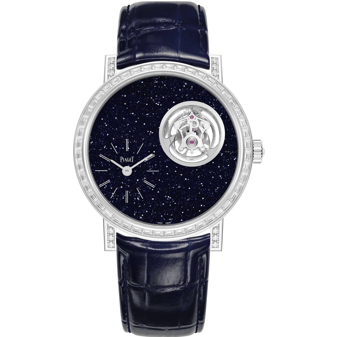 Altiplano至臻超薄高级珠宝陀飞轮腕表