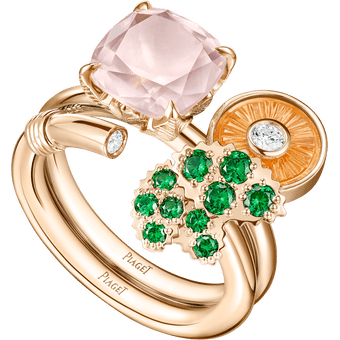 Piaget伯爵鸡尾酒戒指