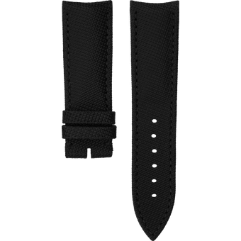 Piaget伯爵Polo腕表深灰色纹理小牛皮表带