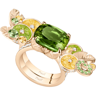 Piaget伯爵鸡尾酒戒指