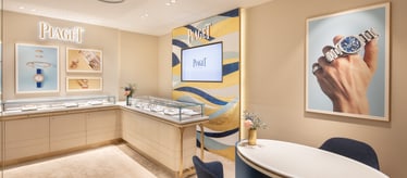 Piaget jewelry and watch boutique in Matsuzakaya Japan